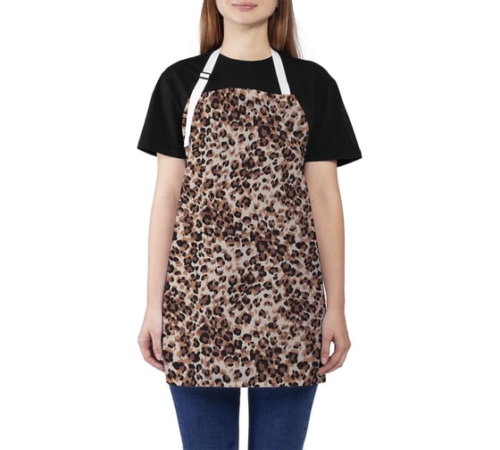 Изображение товара Кухонный фартук JOYARTY Дикий леопард, универсальный размер для женщин и мужчин ap_423733