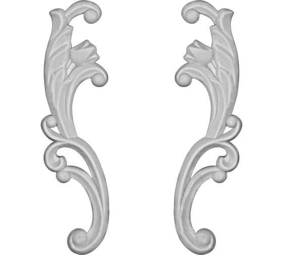 Изображение товара Орнамент Левша 199 115x37x6 мм, левый+правый, ПВХ У8-1849