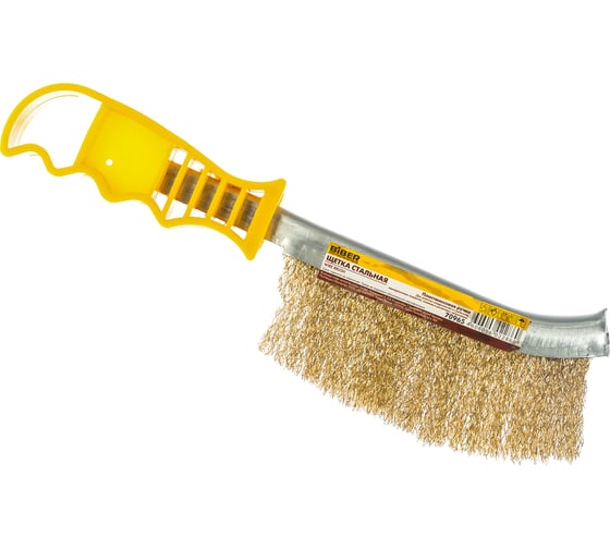 Изображение товара Стальная щетка с пластмассовой ручкой Biber 70965 тов-076240