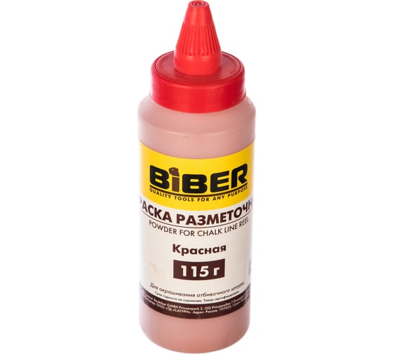Изображение товара Краска (разметочная, порошковая, красная) Biber 43201 тов-048258
