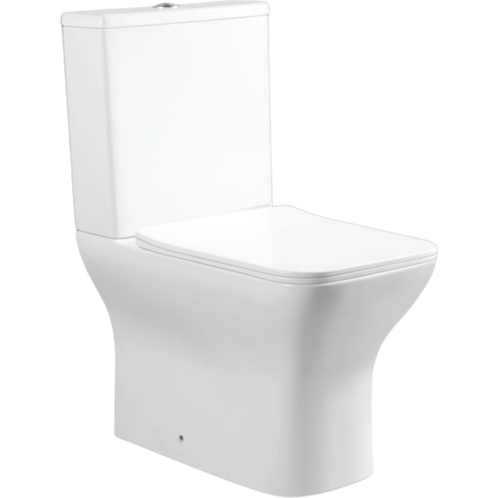 Изображение товара Унитаз BOND напольный безободковый с сиденьем микролифт F09-00