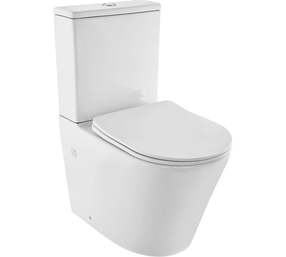 Изображение товара Унитаз BOND напольный безободковый с сиденьем микролифт F03-00