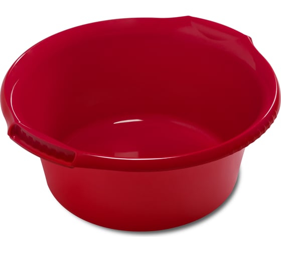 Изображение товара Таз Martika Водолей круглый 21л красный С614КРА