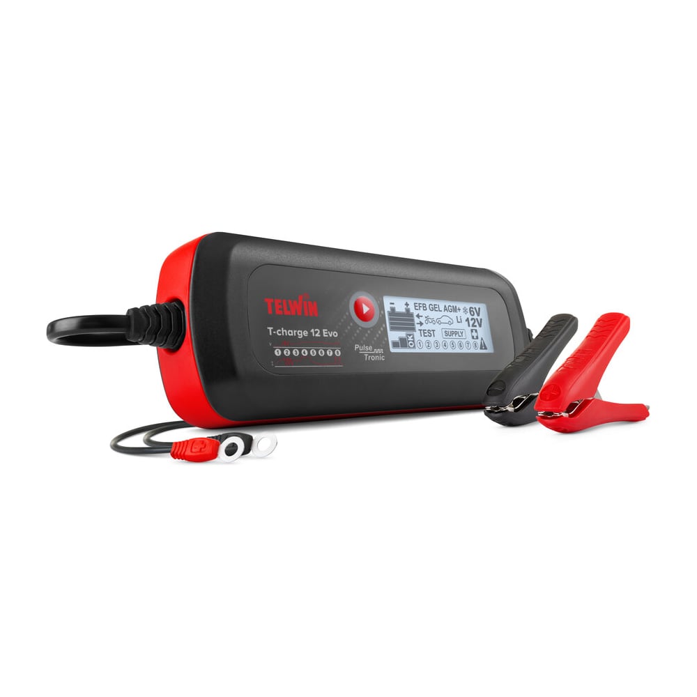 Изображение товара Зарядное устройство TELWIN T-CHARGE 12 EVO 6V/12V полупрофессиональное автоматическое