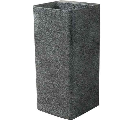 Изображение товара Керамическая напольная раковина-моноблок Santi Line тёмно-серая гранитная крошка SL-4005MC