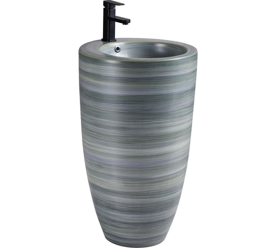 Изображение товара Керамическая напольная раковина-моноблок Santi Line декоративная SL-4004C