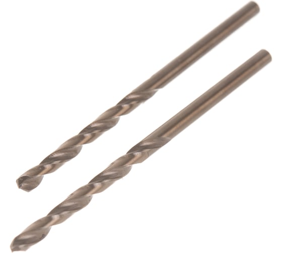 Изображение товара Сверло по металлу КОБАЛЬТ (2 шт; 3х61х33 мм; Р6М5К5) ТРИГГЕР 74230 тов-122259