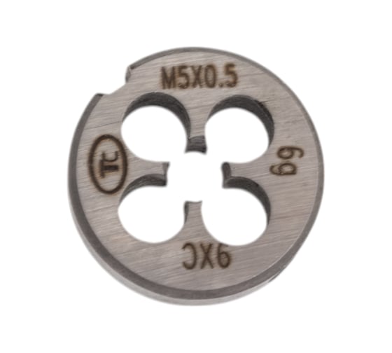 Изображение товара Плашка М 5.0х0.5, 9ХС ТехноСталь t240028