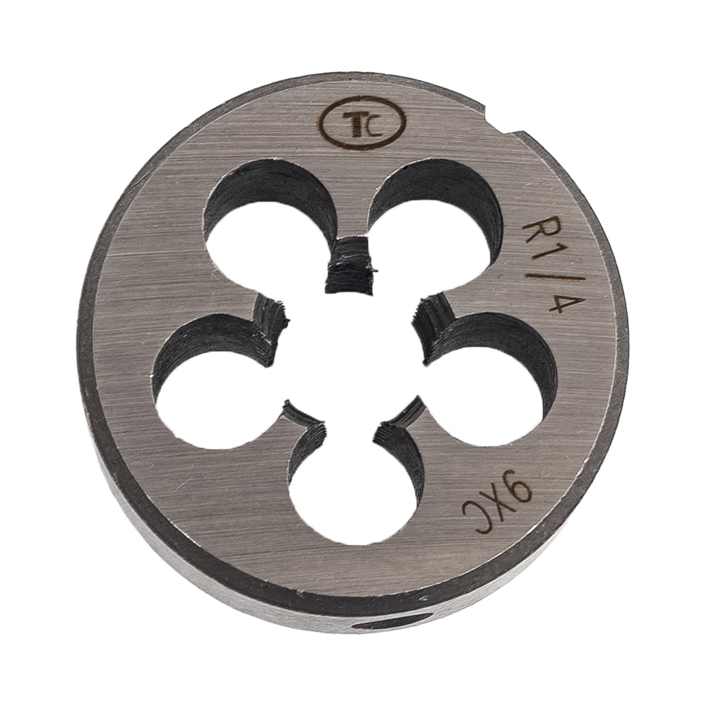 Изображение товара Трубная коническая плашка R 1/4 дюйма 9ХС ТехноСталь