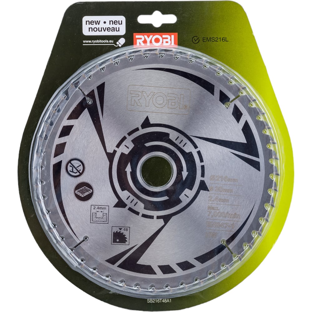 Пильный диск Ryobi пильный диск для lcs180 rwsl1801m ryobi
