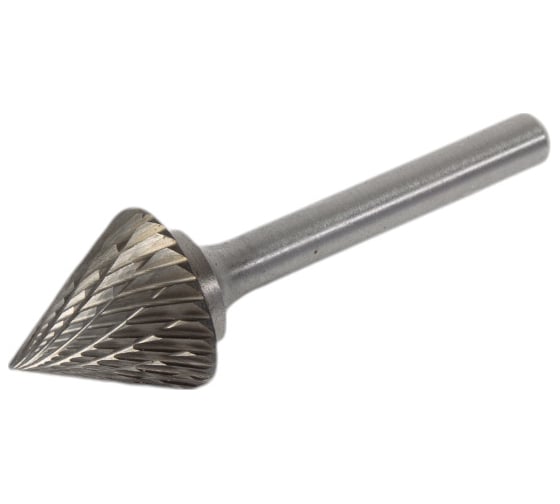 Изображение товара Борфреза твердосплавная тип J конус 60 градусов (19х17 мм; хвостовик 6 мм) MESSER J1917M06