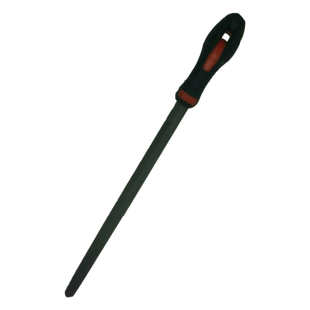 фото Квадратный напильник с ручкой pvc (250 мм, насечка №1 грубая) baum 3731250