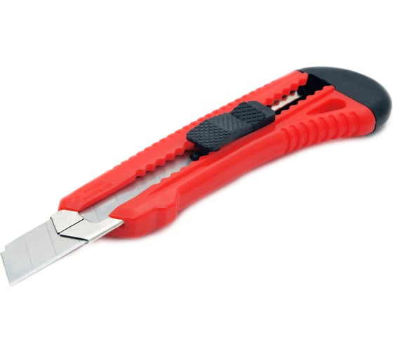 Изображение товара Нож Vira сегментированное лезвие, усиленный Push lock 18 мм 831302