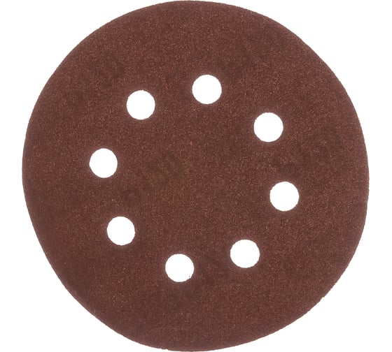 Изображение товара Круг абразивный с перфорацией (5 шт; 125 мм; Р120; Velcro; 8 отв) Biber 70685 тов-165725