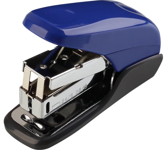 Изображение товара Степлер COMIX на 20 листов с функцией без усилий, под скобы 24/6 и 26/6, синий B3090 BU