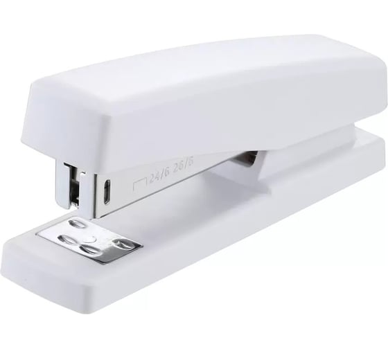Изображение товара Степлер COMIX на 20 листов, под скобы 24/6 и 26/6, белый B3113 WT