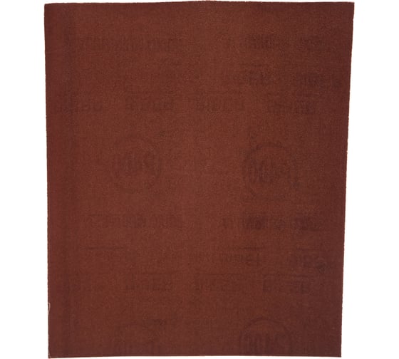 Изображение товара Шкурка шлифовальная на тканевой основе (10 шт; 230х280 мм; Р400) Biber тов-165707