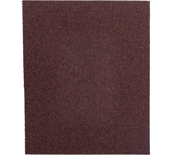 Изображение товара Шкурка шлифовальная на тканевой основе водостойкая (10 шт; 230х280 мм; Р60) Biber 70653 тов-165710