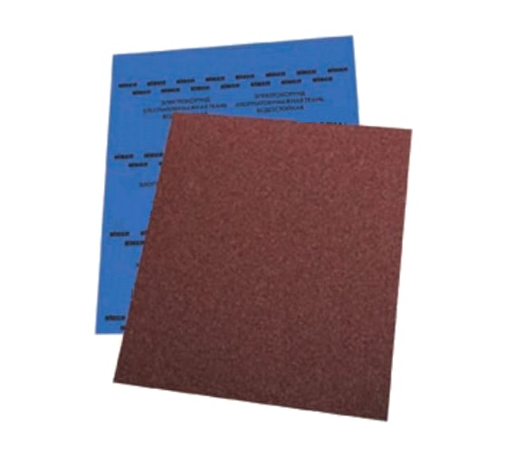 Изображение товара Шкурка шлифовальная на тканевой основе водостойкая (10 шт; 230х280 мм; Р100) Biber 70655 тов-165712