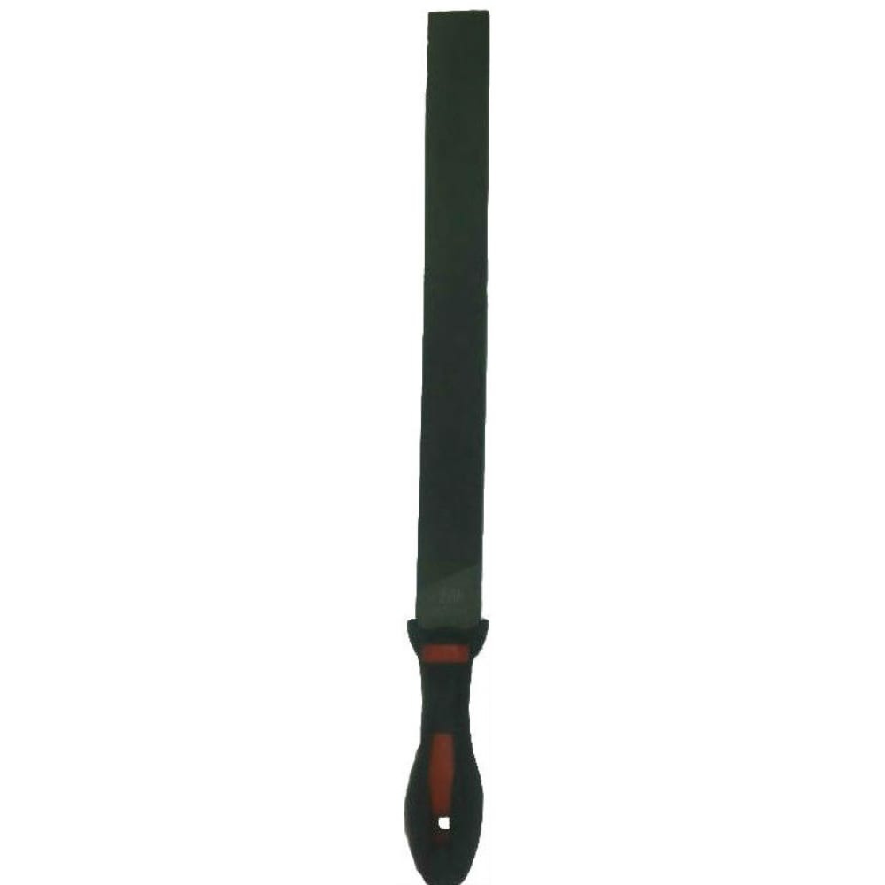 треугольный зауженный напильник с ручкой pvc 250 мм насечка 1 грубая baum 3751250 Прямой плоский напильник BAUM