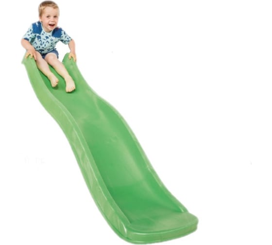 Изображение товара Пластиковая волновая горка MoyDvor 1.75 м, салатовая скатTweeb1753сал