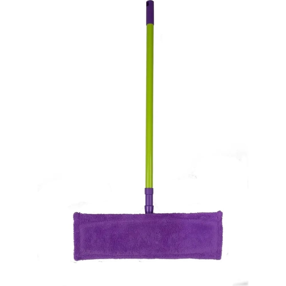 Швабра DOBB&MOPP швабра плоская микрофибра 130 см фиолетовый телескопическая ручка фиолетовая микрофибра лапша мультипласт умничка kd 16f02