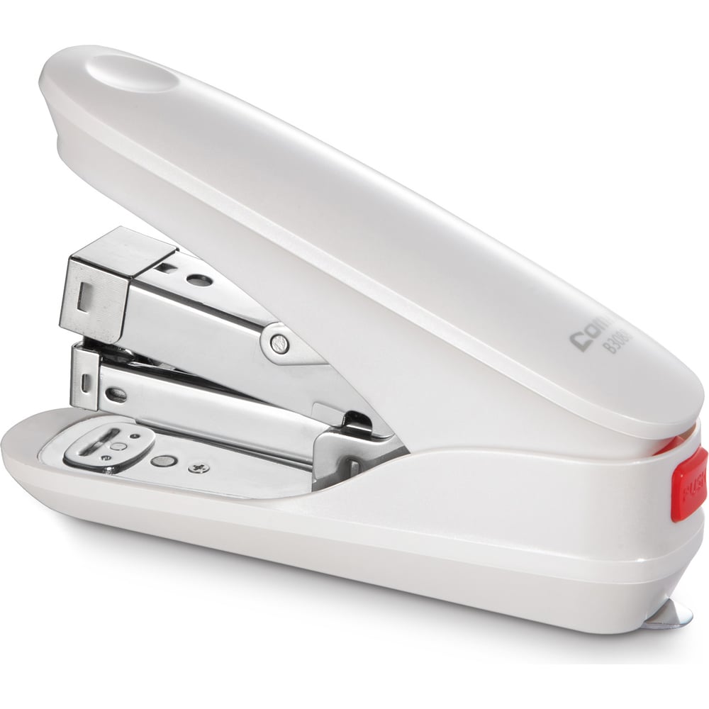 Изображение товара Степлер COMIX на 50 листов жемчужный B3088 - мощный и удобный офисный степлер