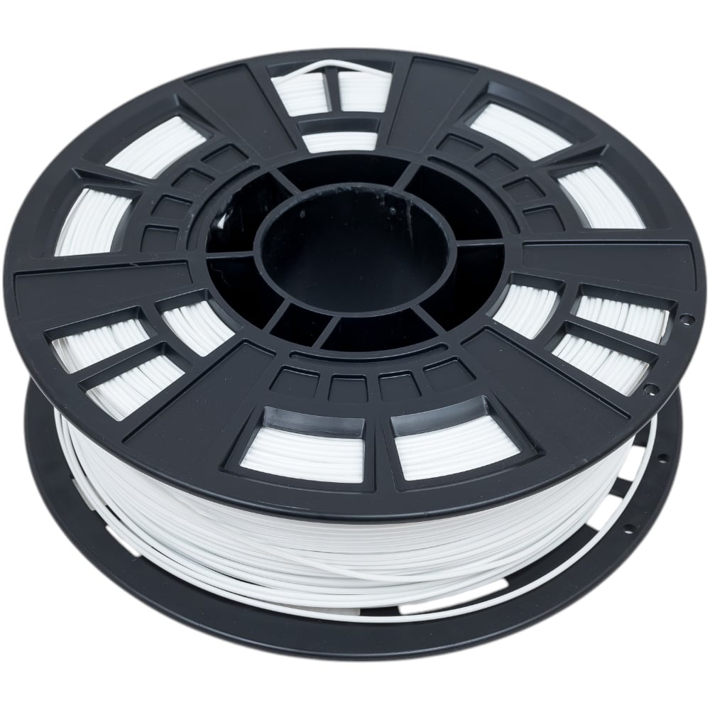 Пластик в катушке Funtasy  pla,1.75 мм,1 кг, цвет белый PLA-1KG-WT-1