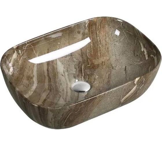 Изображение товара Керамическая раковина Santi Line под мрамор накладная SL-7023