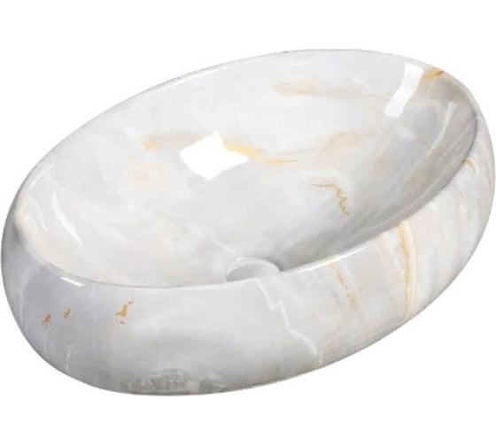 Изображение товара Керамическая раковина Santi Line под мрамор накладная SL-7028