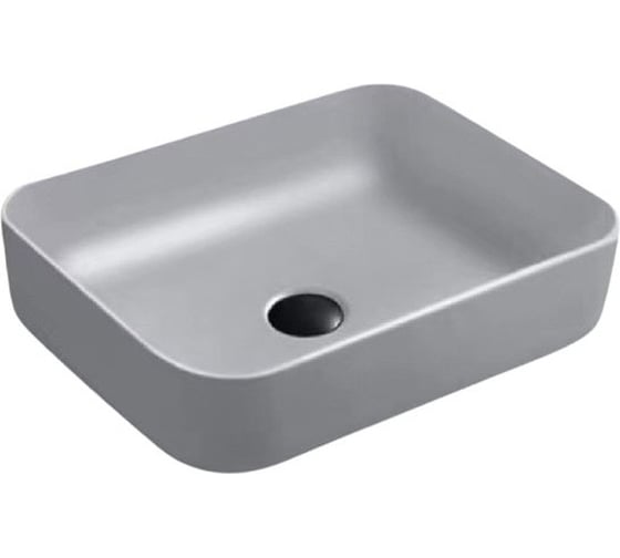 Изображение товара Керамическая раковина Santi Line серая матовая накладная SL-1051MG