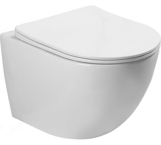 Изображение товара Подвесной безободковый унитаз Santi Line сиденье микролифт SL-5005