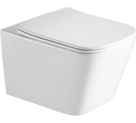 Изображение товара Подвесной безободковый унитаз Santi Line сиденье микролифт SL-5007