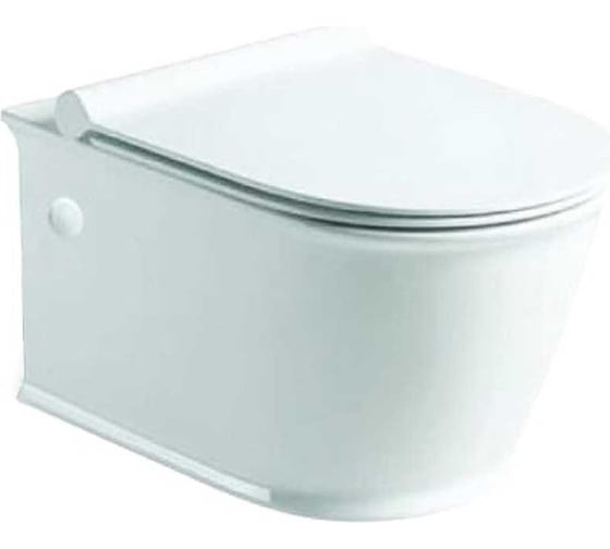 Изображение товара Подвесной безободковый унитаз Santi Line сиденье микролифт SL-5009