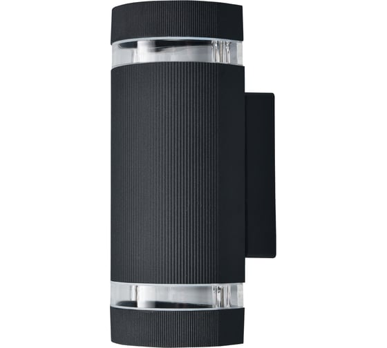 Изображение товара Уличный настенный светильник Apeyron 2хmax 35вт gu10, ip54, чёрный, алюминий 11-132