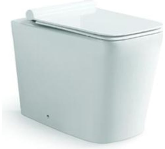 Изображение товара Приставной безободковый унитаз Santi Line сиденье микролифт SL-5021