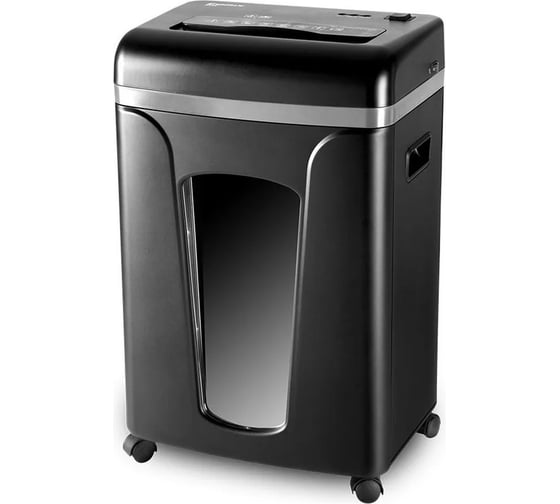 Изображение товара Шредер COMIX черный, фрагмент 4x35 мм, 12 листов, корзина 22 литра S356-CO60