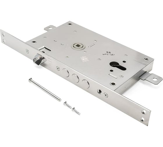 Изображение товара Замок врезной цилиндровый KALE KILIT 352r, с защелкой и тягами, 85bs65, 30cp, w/o sp, w/o ros, pb 352R0000022