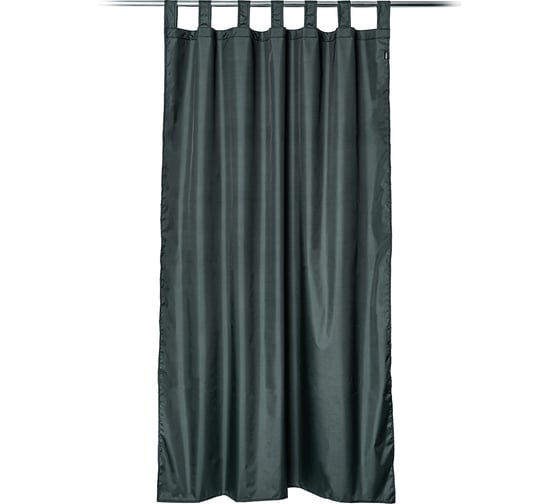 Изображение товара Уличная штора Tplus на петлях с липучками 3000x1430 мм оксфорд 240, серый  T021937