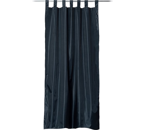 Изображение товара Уличная штора Tplus на петлях с липучками 2400x1430 мм оксфорд 600, синий  T021794