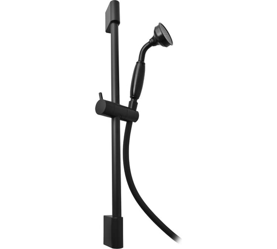 Изображение товара Душевой комплект (черная керамическая ручка) RavSlezak цвет черный матовый SK0031CMAT