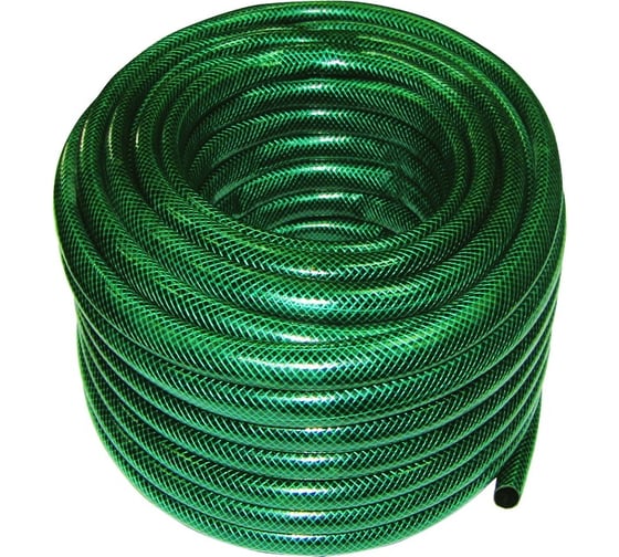 Изображение товара Поливочный шланг (армированный, трехслойный, зеленый) 1/2 дюйма х15м ФАРИНА 93301 тов-095464