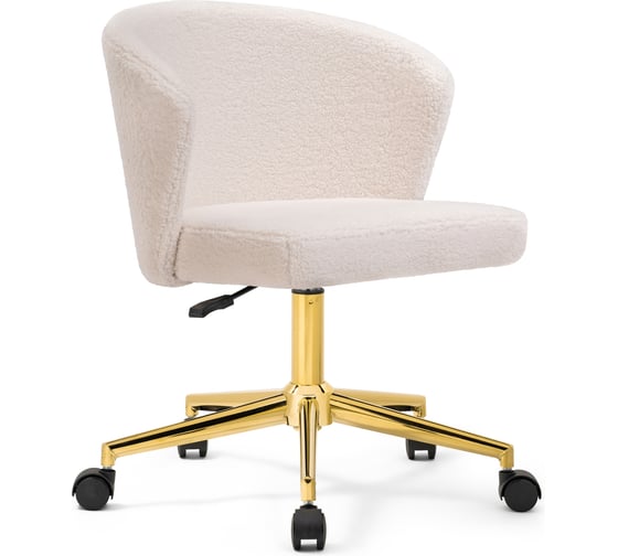 Изображение товара Компьютерное кресло Woodville Lika white teddy 15528