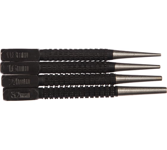 Изображение товара Добойник для гвоздей, набор 4 шт TOPEX 03A440