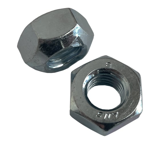 Изображение товара Самоконтрящаяся цельнометаллическая гайка ZAMETAL М16x8, DIN 980, цинк, 200 шт. ZA106482