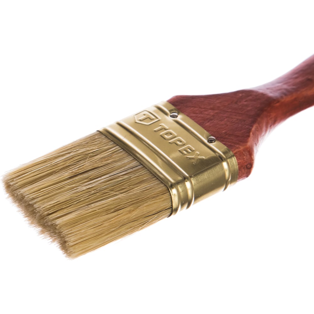 Изображение товара Плоская кисть 1.5 дюйма TOPEX Профи для масляных красок