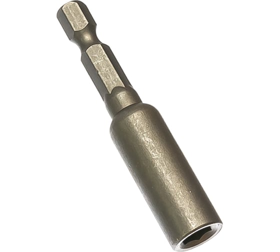 Изображение товара Адаптер магнитный 60 мм цельнометаллический для бит Biber 84950 тов-166216