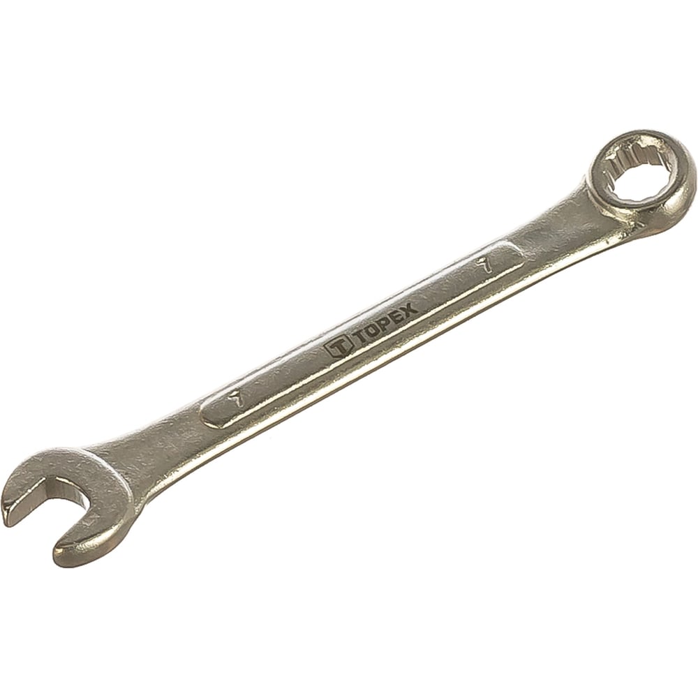 Изображение товара Комбинированный ключ 7 мм TOPEX 35D381 профессиональный и бытовой