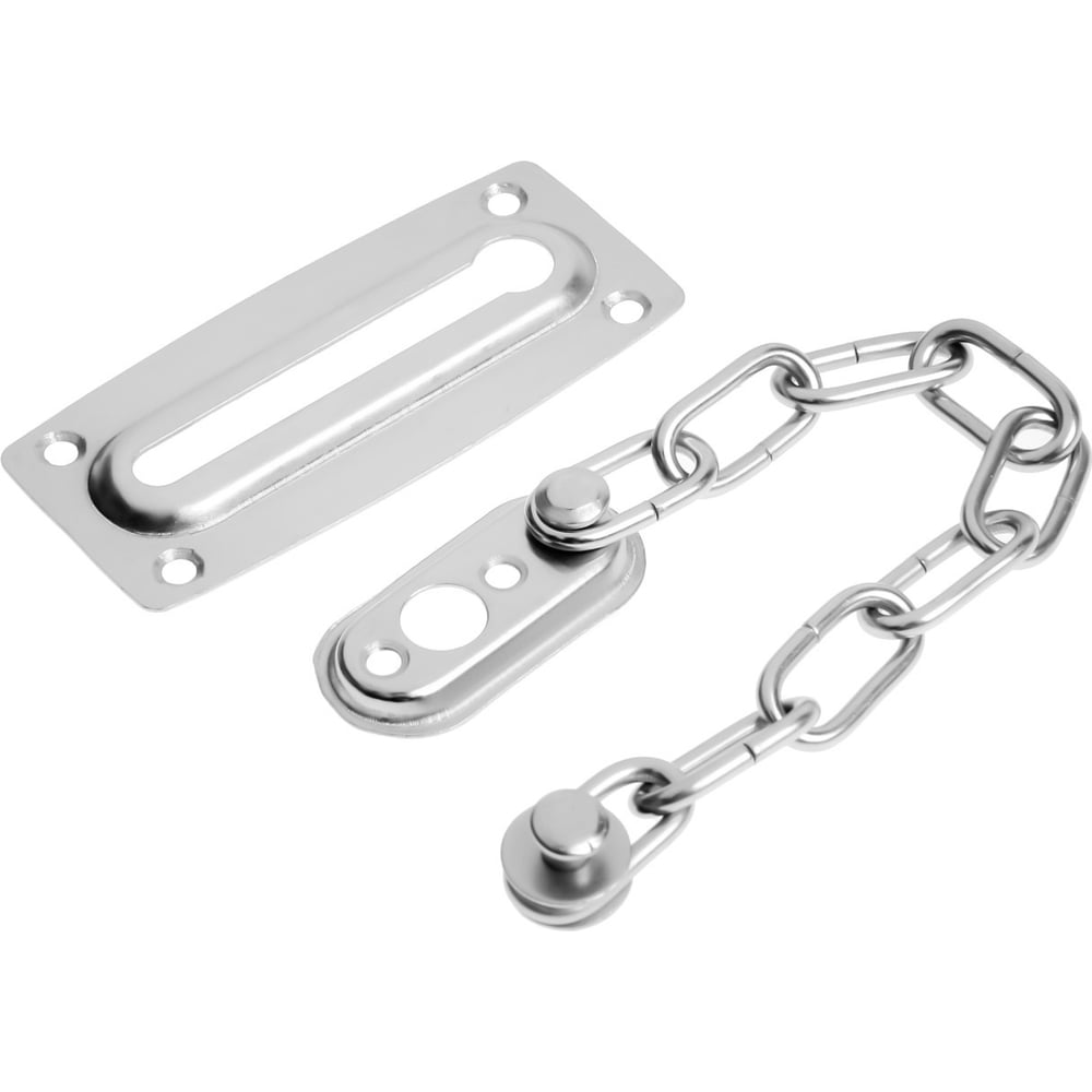 Изображение товара Цепочка дверная ТУНДРА из стали, хромированный цвет