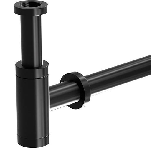 Изображение товара Сифон для раковины Santi Line чёрный матовый SL-115